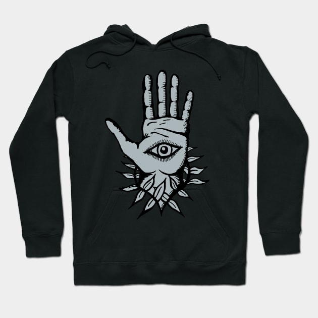 Talk to the hand Hoodie by dankdesigns